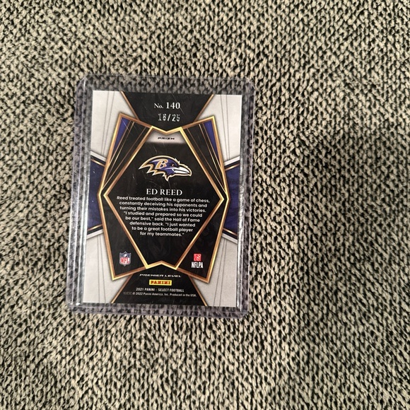 Ravens Ed Reed SSP Tie Dye Insert /25 - Picture 2 of 2